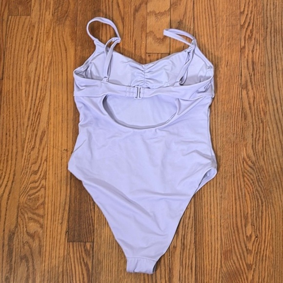 Andie The Symi one piece swimsuit Lavender size S NWT - Picture 3 of 9